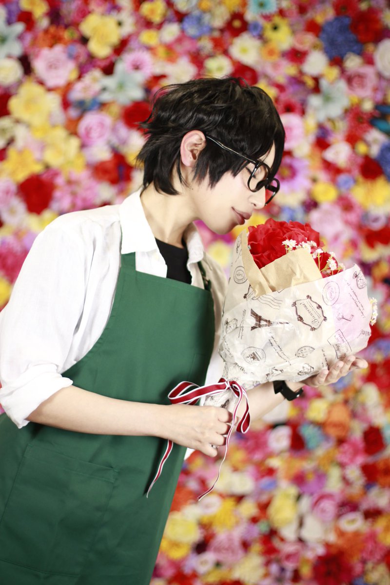 Kakeru 翔 コスプレ Cos Persona5 前に撮ったアルバイト じゃないのも混ざってますが シリーズ集めてみました にゅぅカマー お花屋さん 治験 という名の武見先生のモルモット君 ルブランお手伝い 楽しかったな 艸