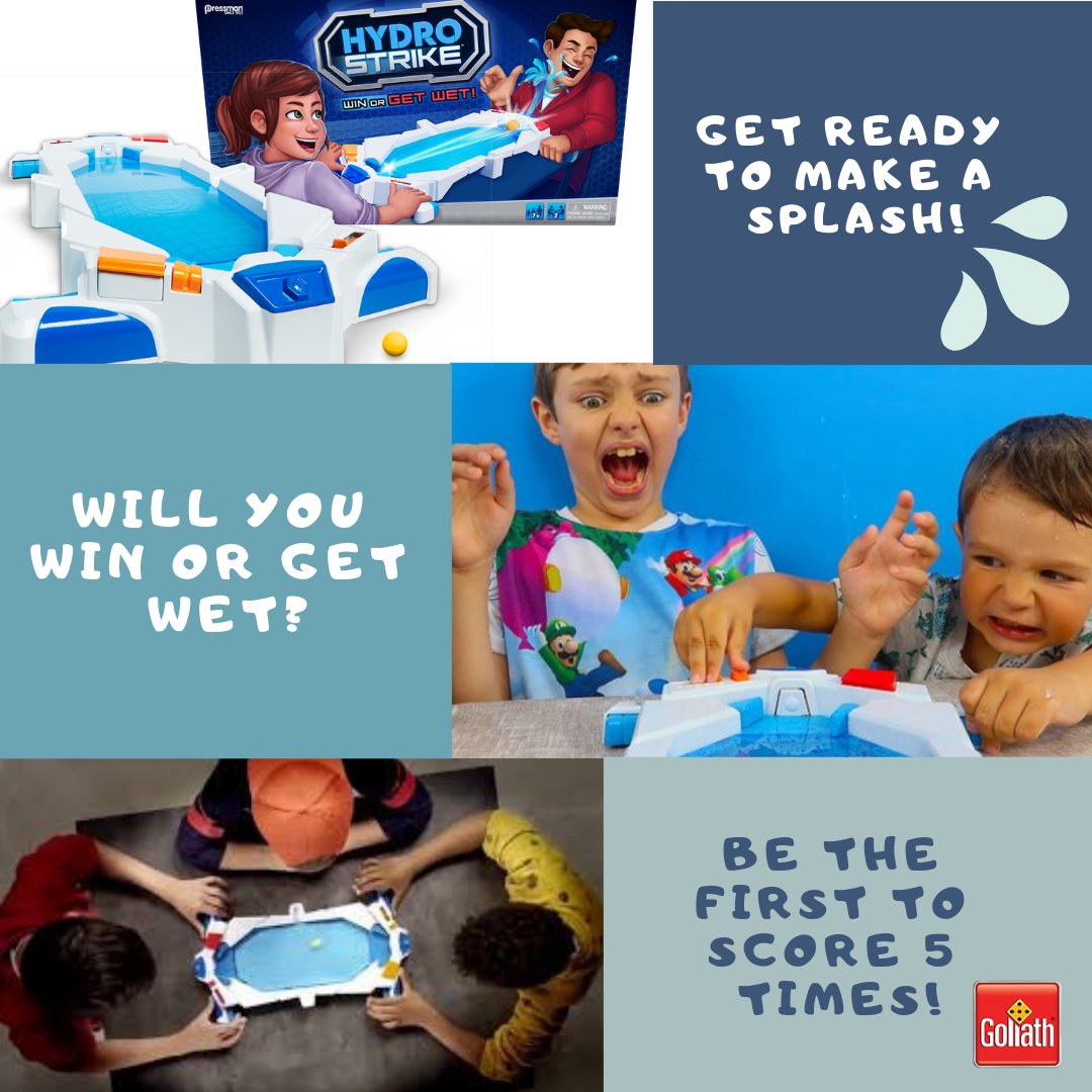 GoliathGamesUS's tweet photo. Who's ready for the ultimate showdown?! 🏈 🙌 Get the competition started over a game of HYDRO STRIKE! East coast and West coast fans can agree - there's nothing better than spraying your opponent in the face! 🤣💦 https://t.co/f6Fw1Tghdu
#GameTime #HydroStrike https://t.co/8qAFJWGeLo