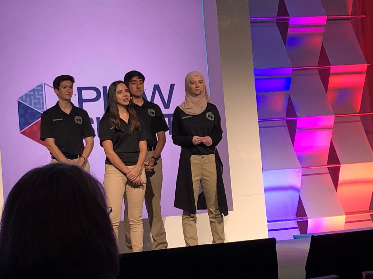 CTEwithAngie's tweet photo. “PLTW does more than just educate us, it inspires us!” #PLTWSUMMIT https://t.co/vHAh1GYYO0
