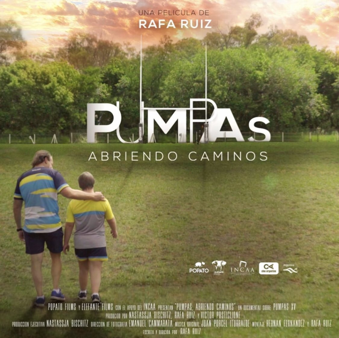 A Los Sueños Se Los Acompaña Con Acción !!! 🎞 Se Viene... 🎬
#popatofilms
#Incaa
#Inclusion 
#mixedabilityrugby 🇦🇷