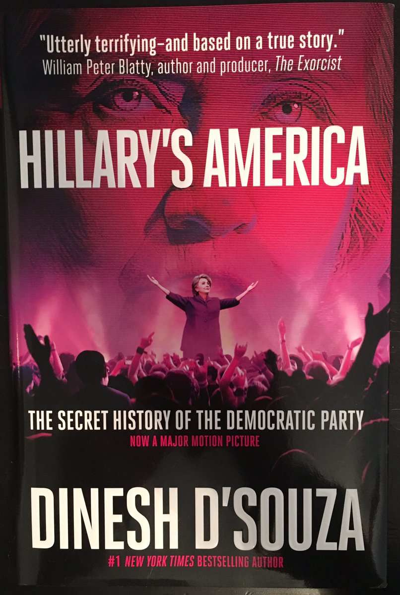jack_h_turner's tweet photo. Thank you @MrHamilton_GHS for nominating me to share my favorite book, Hillary’s America @DineshDSouza. https://t.co/h6eYzb3RYA