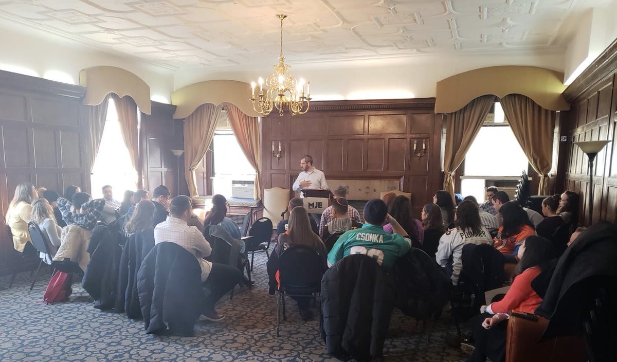 SuperBowl Sunday morning ערב יום טוב) at the Mid-year <a href="/YachadNJCD/">Yachad</a> coordinators conference. Amazing dedicated, passionate and talented staff.