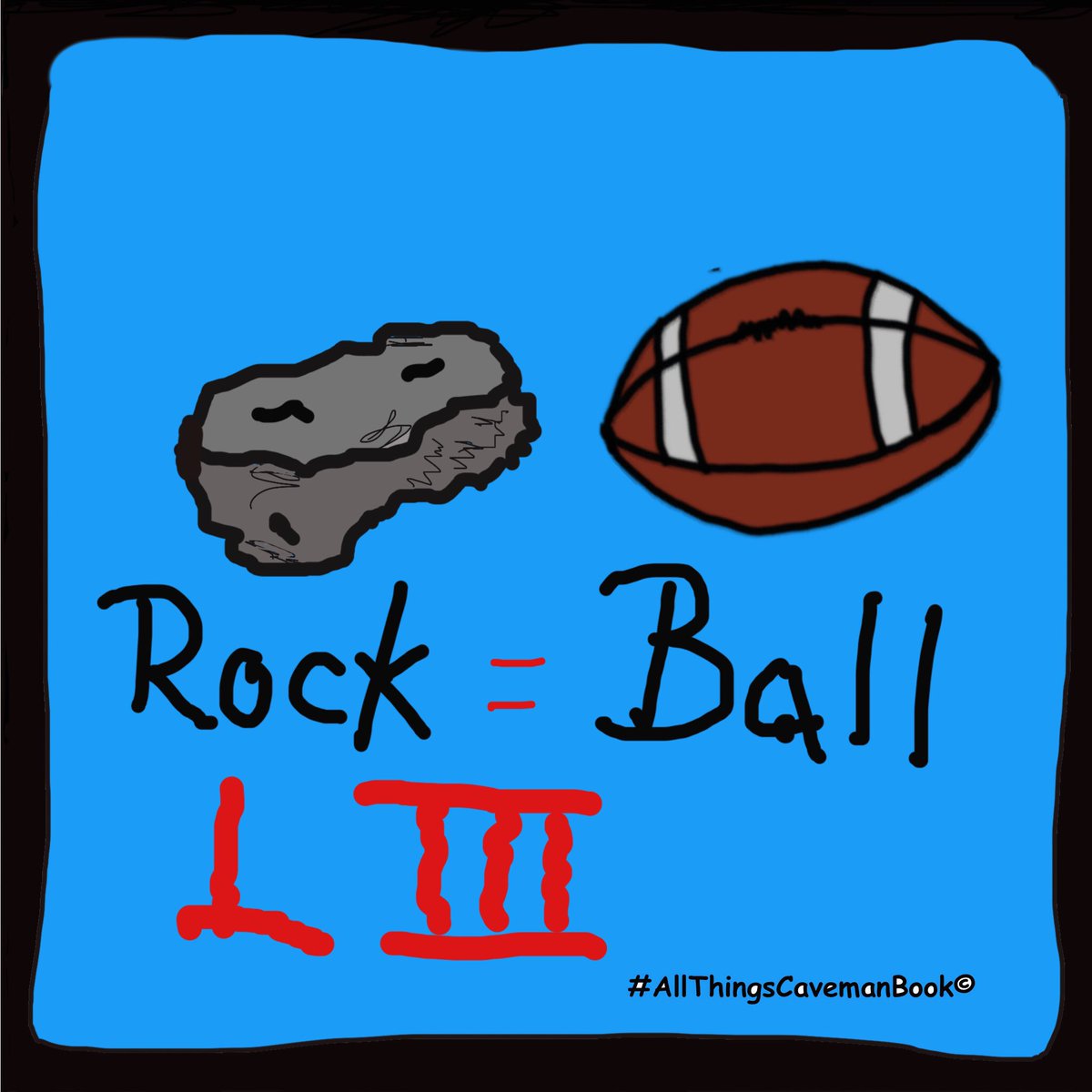 ThingsCaveman's tweet photo. We Evolve...but not that much. #SuperBowlLIII #SuperBowlEvolution #ThingsThatMakeYouGoHmm https://t.co/QxtEGnMZVu
