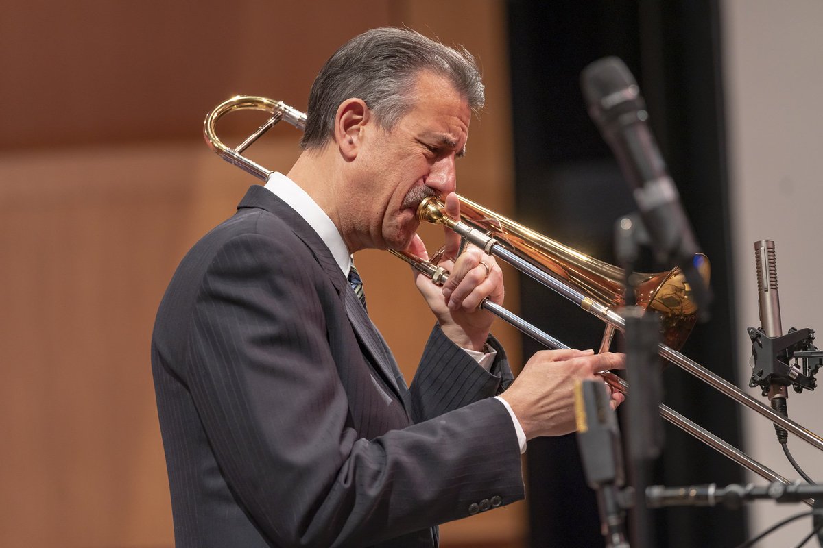 AirmenofNote's tweet photo. Our first Jazz Heritage Series concert with #JohnFedchock was a huge success! What an inspirational composer, arranger, and performer! https://t.co/Tq5Ed9w9yJ