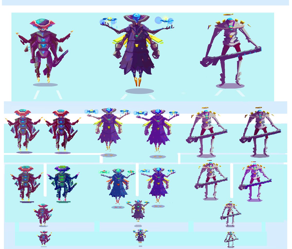 planetarybarons's tweet photo. Unit character concepts from our artist Michael Allen https://t.co/yOwCeSp5Bd
#gamedev #pixel_dailies #characerdesign https://t.co/dXjZ77S69H