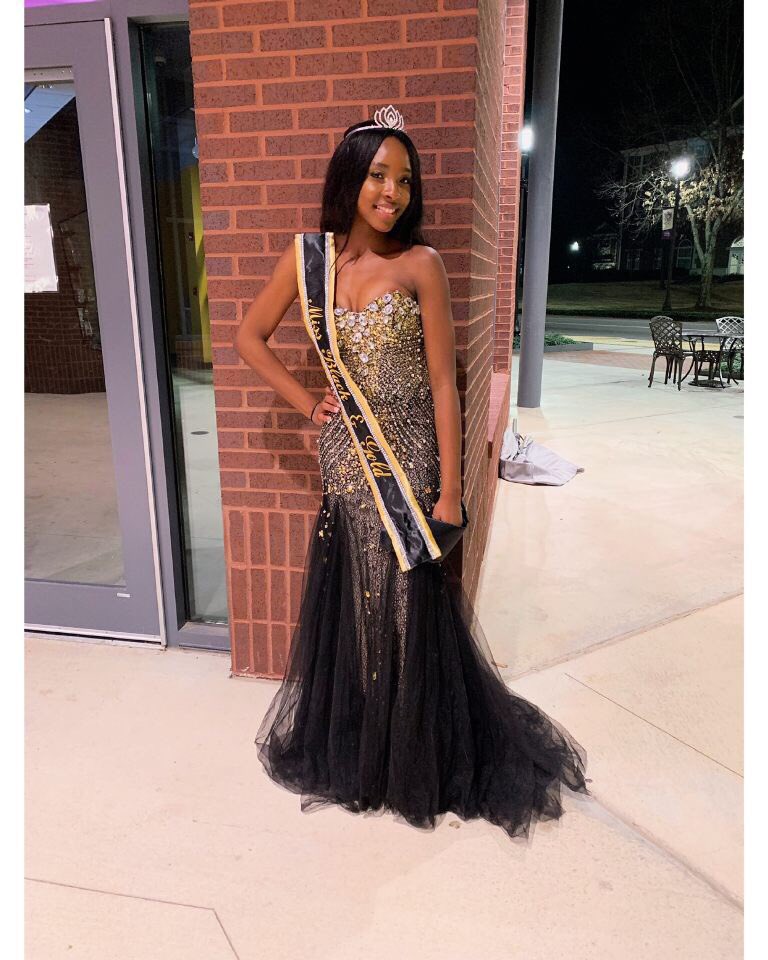 AlphasUca's tweet image. Congratulations to our very own Ms. Monika Cunningham for winning Miss Black &amp;amp; Old Gold for the District. Next stop Regionals.