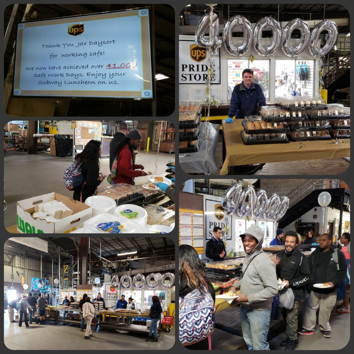 Way to Go Jax Hub Daysort..Over 40,000 Safe Work Days and counting!...Great job changing the safety culture one day at time! Congratulations!