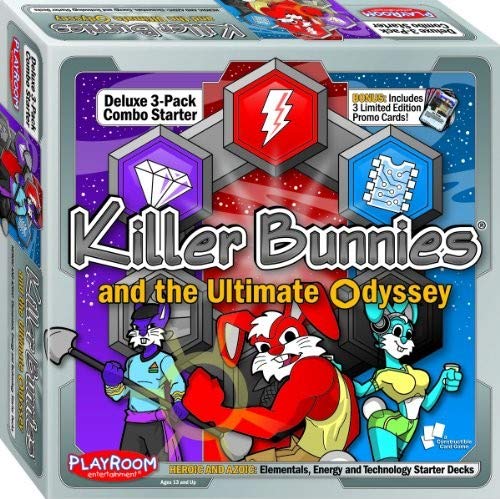Tabletop_Deals's tweet image. Killer Bunnies and the Ultimate Odyssey - 49% off

Deluxe 3 Pack Combo Starter!

#ad amzn.to/2TvfUmu

#KillerBunnies