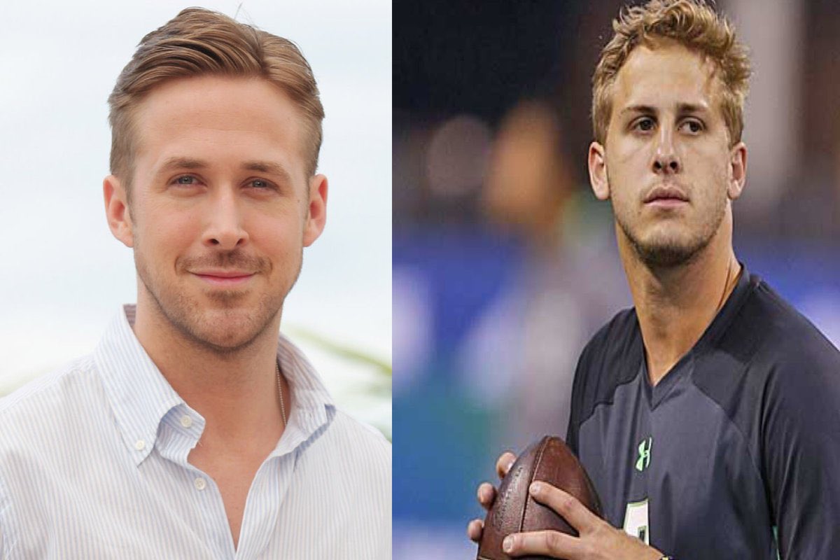 Jared Goff And Ryan Gosling / The Hook Bucs Young Secondary Will Be