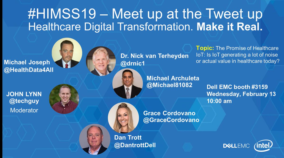 Excited to discuss #DigitalHealth
Transformation & #innovation at #HIMSS19
✅#valuebased pymts
✅Better #patientexperience & clinician productivity
✅Care delivery redesign
👉Here's my perspective: bit.ly/2JwXr56 
#EmpowerHIT #aim2innovate #transformHIT