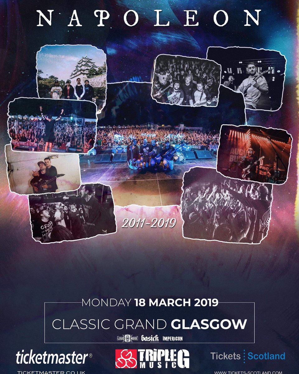 Aspiresws's tweet photo. We’ll be supporting @Napoleonuk on their farewell tour this March in Glasgow at Classic Grand.

Tickets: https://t.co/mWAJV1Rijb https://t.co/tnblhBSlvr