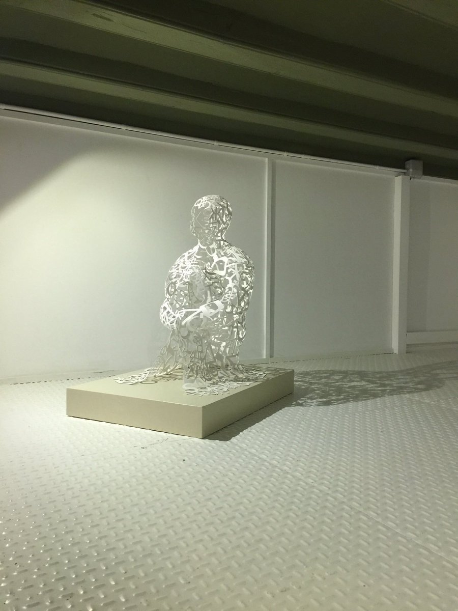 MariaJRibal's tweet image. No words ... simply touching #jaumeplensa