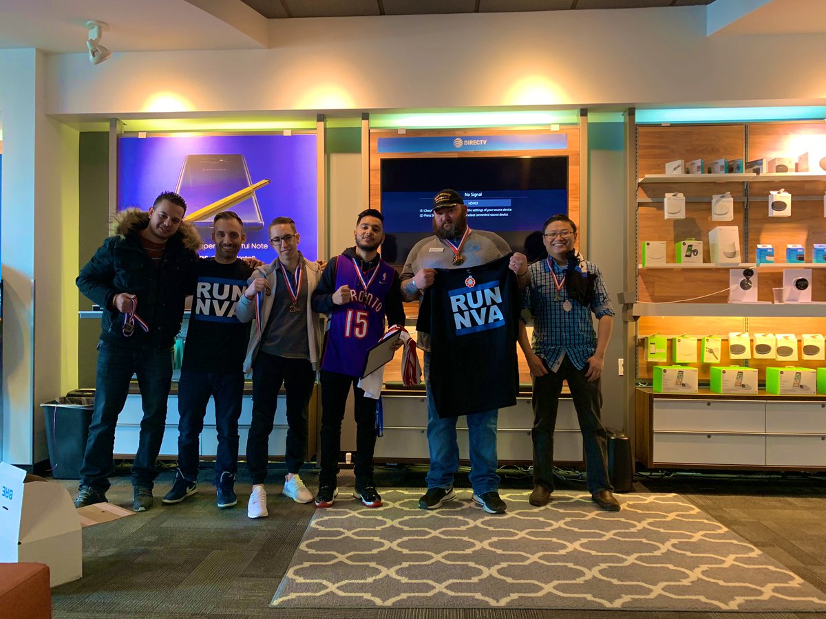 AnthonyVena's tweet photo. Super Bowl Morning Rally. So proud of the turnout. 80% of the team was present on a Sunday morning!  That’s 54 CEOs deep. We in it! 2019 is going to be 🔥🔥🔥 Thank you @Apple @LGUS and @ATTProTech #CEOtakeover #SquadGoals @jd4180 @404girl @_Shelley_G @MidAtlStatesREx https://t.co/PDjQ9XEhVC