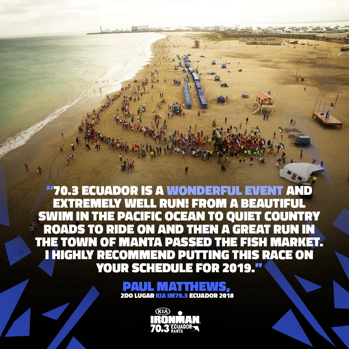 ¿Y tú ya estas entrenando para el Kia IRONMAN 70.3 Ecuador?  
.
.
.
.
#IRONMAN #KIAIRONMAN #IRONMAN2019 #IRONMANEC #testimonial #testimoniales