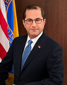 The guy who played Dr Fried on THE SOPRANOS as Alex Azar