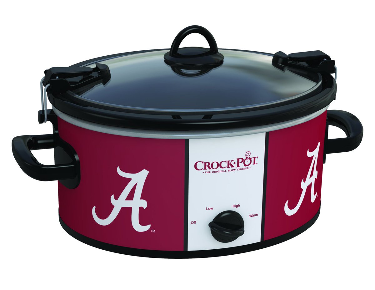 Get Your Very Own Alabama Crimson Tide Crock Pot. Whip up a batch of Awesome food in This Crock Pot. Show your Tide Pride at the Next big game day event!
#footballcrockpots #alabamacrimsontide #ncaafootball

footballcrockpots.com/alabama-crimso…
