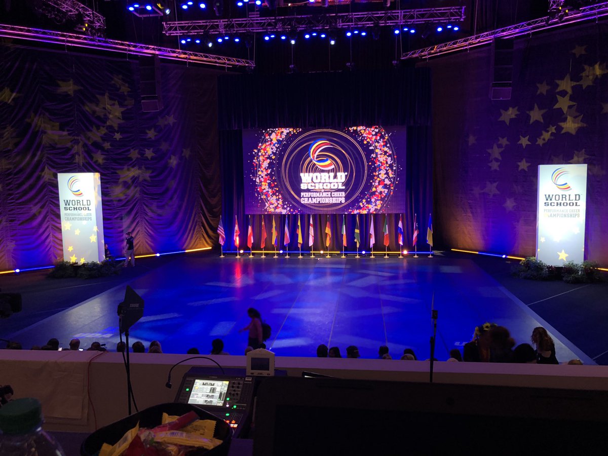 Vspotsos's tweet photo. Here we go!  Day 3!  Can’t wait to see these incredible teams!  #UDANationals #JudgeLife https://t.co/K72uD22gZj