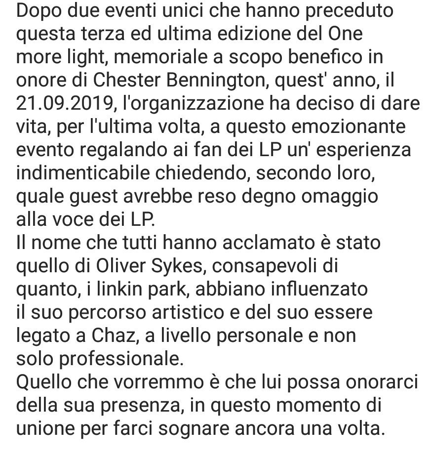 more_italy's tweet photo. ⬇️Leggi ora⬇️
#bringthebring #MakeChesterProud #linkinpark #oliversykes #olisykes #bmthofficial
#linkinparkfan #soldier #FuckDepression #LPMemorial2019 https://t.co/c6j3NpF0WE https://t.co/Obc6yyBZJo