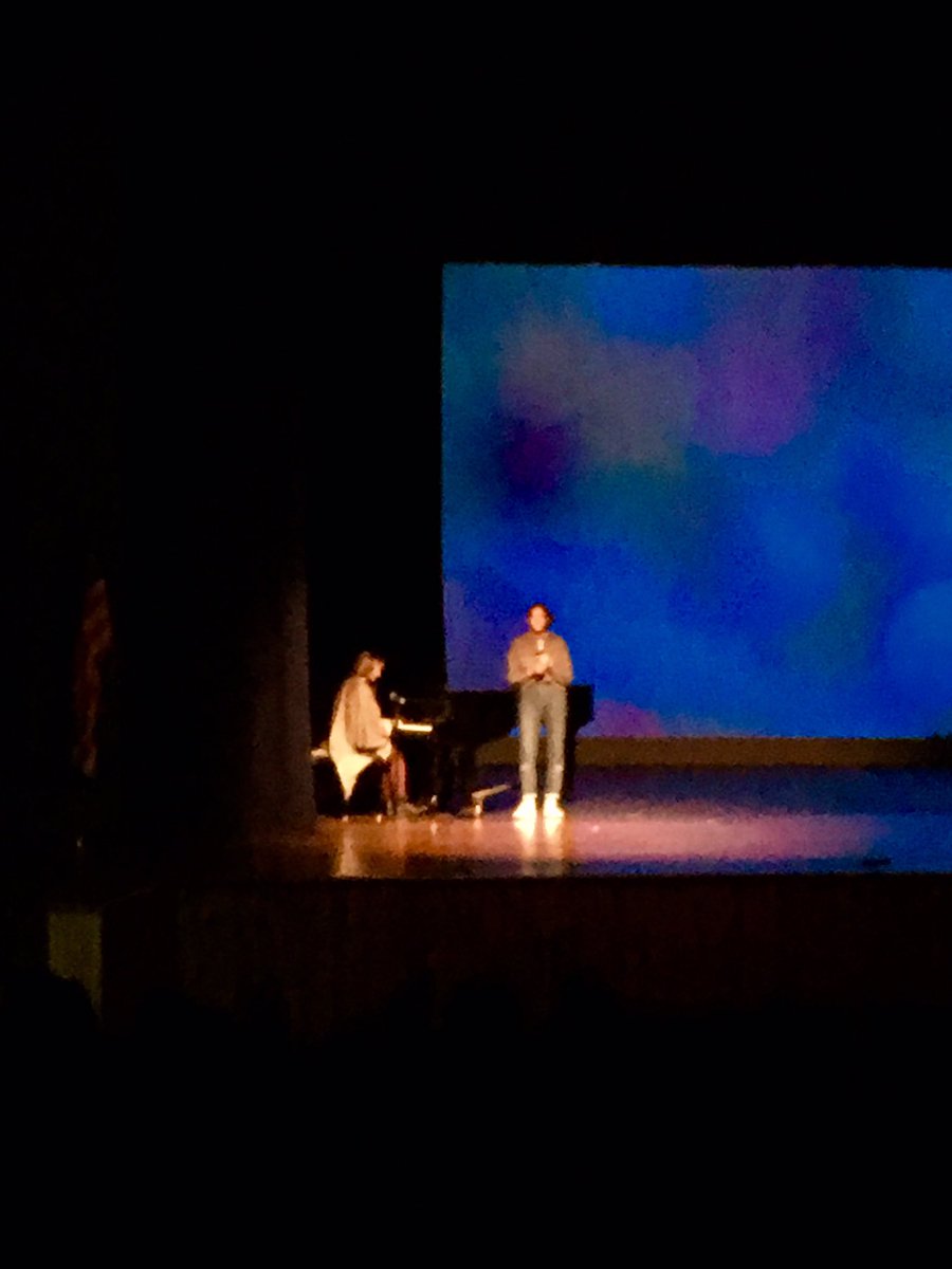 mrwagnersclass's tweet photo. From Trinity’s self-composed piece to Nate’s evolution of drumming to spoken work by Danielle to original raps by Mike and beautiful ballads by Izzie and Charlie, the range of talents shared today was incredible and made me proud to be a @GLHSLions. Thank you for sharing. https://t.co/VTUL23VkbI