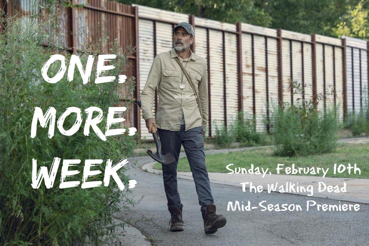deadconnection's tweet photo. Get ready- #thewalkingdead mid-season premiere is closer than you think! Follow #TheDeadConnection for the latest #TWD news & more!
https://t.co/oSwtVG4lBY https://t.co/1Q218AOPu2