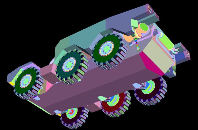 おは3DCG車両制作中。🐷
昨日一日でこの程度進みました。
今日はどうなることでしょう。
#3DCG #Shade3D 