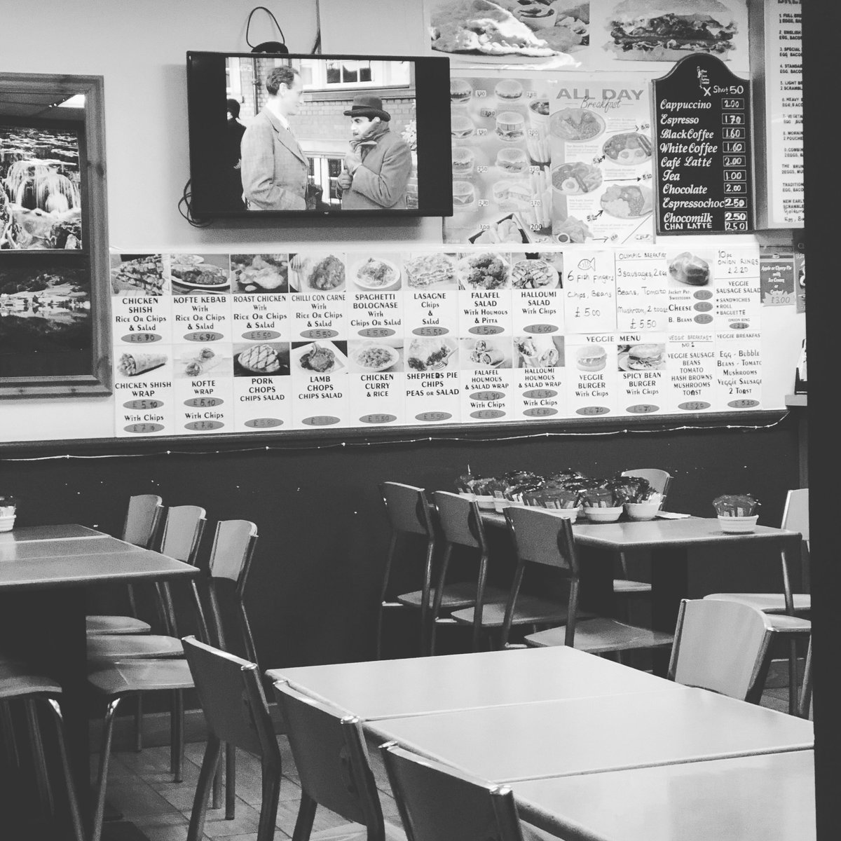 What’s on the menu this week at Goldsmiths Cafe #Poirot