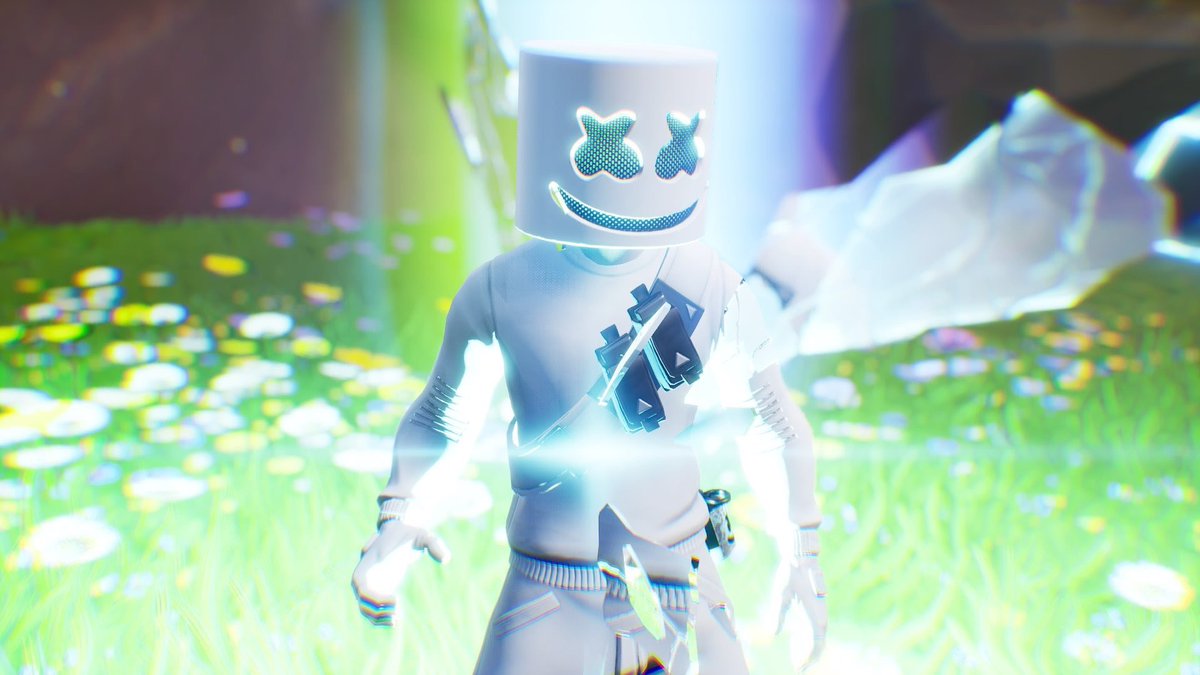 くろしゅ على تويتر Fortnite フォートナイト フォートナイトスクショ Marshmello マシュメロ スキン撮影