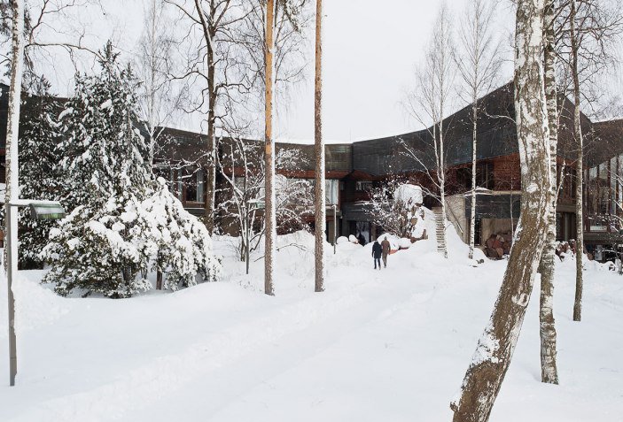 Speedmaster72's tweet photo. DIPOLI (Edificio principal de la Universidad Aalto. Espoo, Finlandia). La obra maestra de Raili y Reima Pietilä terminada en 1966 ha sido restaurada por ALA Architects para recuperar su estado original. Fue reabierto en 2017.
Una absoluta ma-ra-vi-lla.
#arquitectura https://t.co/vdNxozCav6
