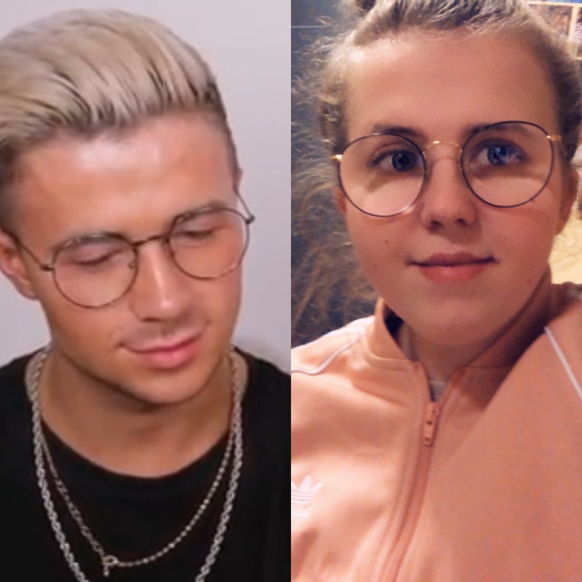 DemiTurnbull's tweet photo. First @JeffreeStar, now @MMMMITCHELL, who’s next to copy my style 🤔 https://t.co/J2lRyIqkFQ