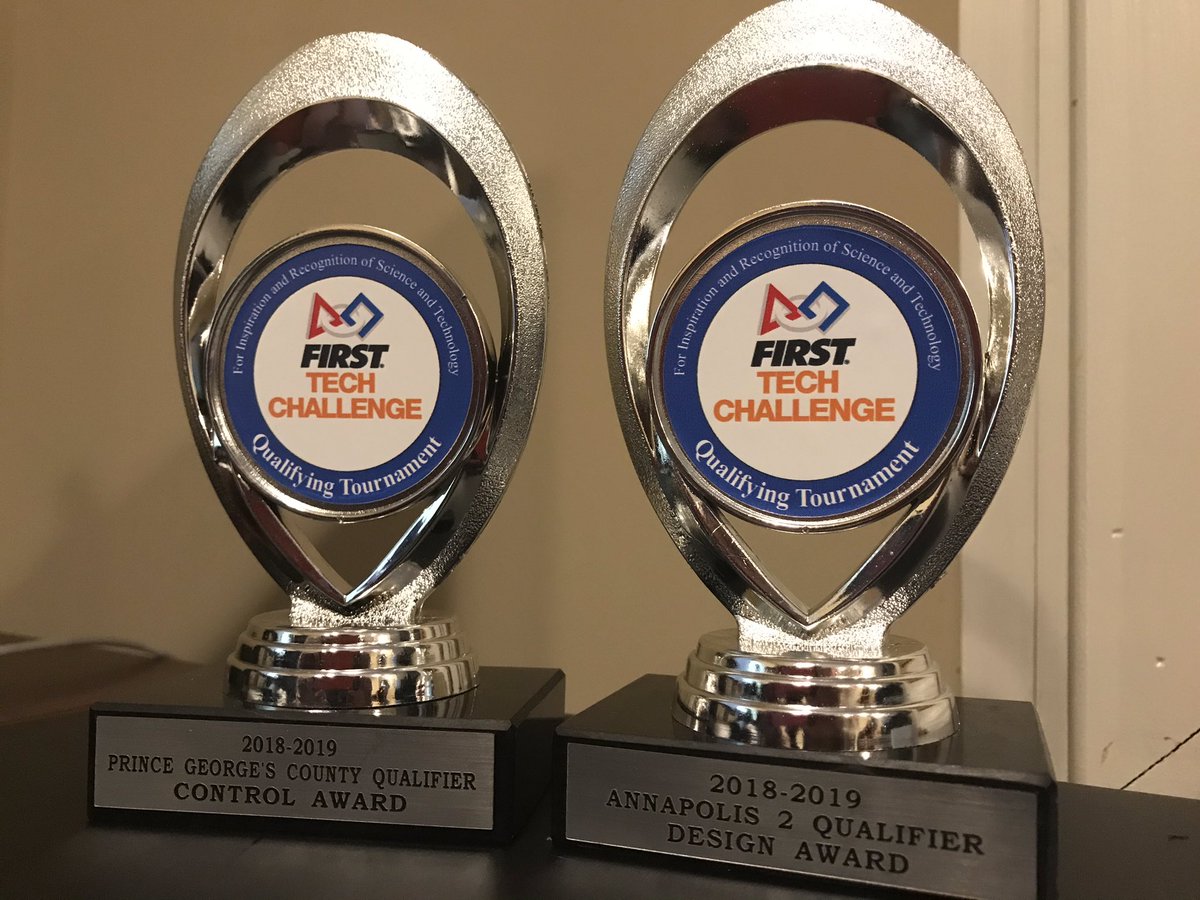 RobocraftFTC's tweet image. Just finished our qualifiers! Wonderful job by each of our team members for winning these awards at our qualifiers! #FTC
