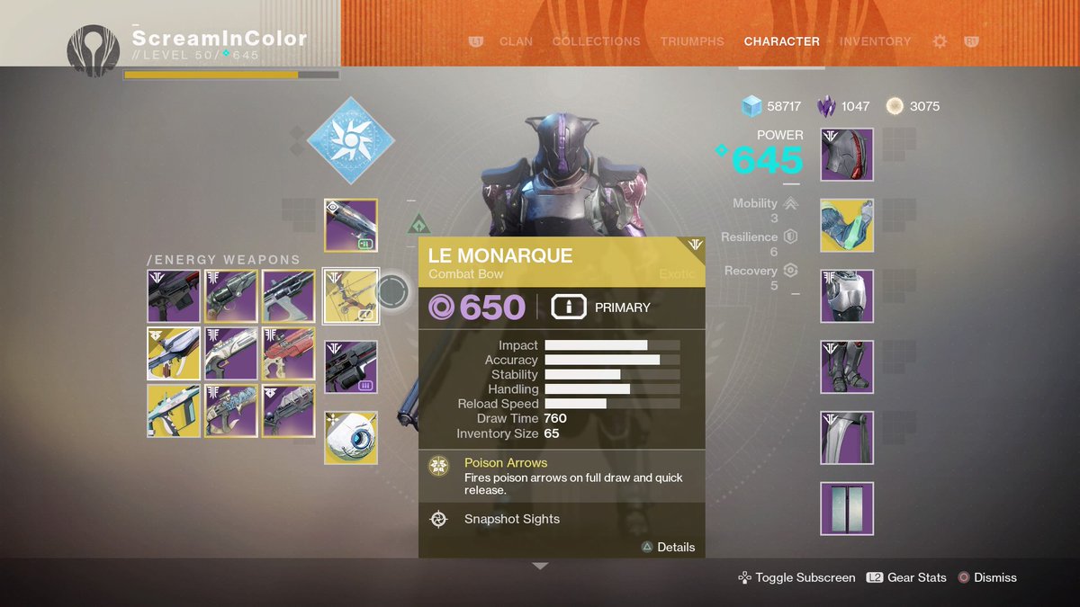 ScreamInColor's tweet image. Thorn bow!!