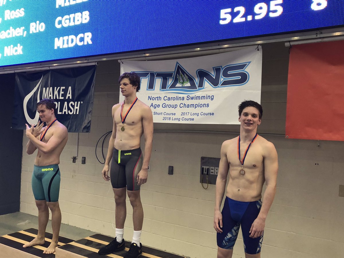 SwimWhs's tweet photo. Huge congrats to our men’s team for medaling several times at Regionals this weekend!
🥇Taye Brown: 50 FR, 100 FR
🥉AJ Carroll: 100 Back
🥉Byron Morton, Aidan Mabunga, AJ Carroll, Taye Brown: 400 FR Relay
🥉AJ Carroll, Kyle Maier, Taye Brown, Aidan Mabunga: 200 Medley Relay https://t.co/1Rz8zWjntx