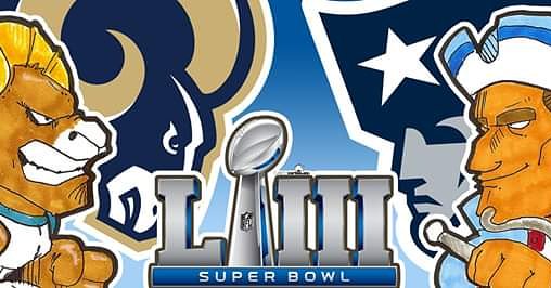 ocartoones's tweet photo. #SuperBowlLlll #SuperBowl53 #SuperTazon https://t.co/xIaRzWfuud