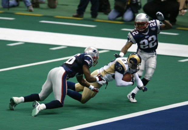 tmckernan's tweet photo. The last @RamsNFL Super Bowl Touchdown was scored 17 years ago tonight by St. Louis Rams’ WR Ricky Proehl. https://t.co/21OugNkb7j