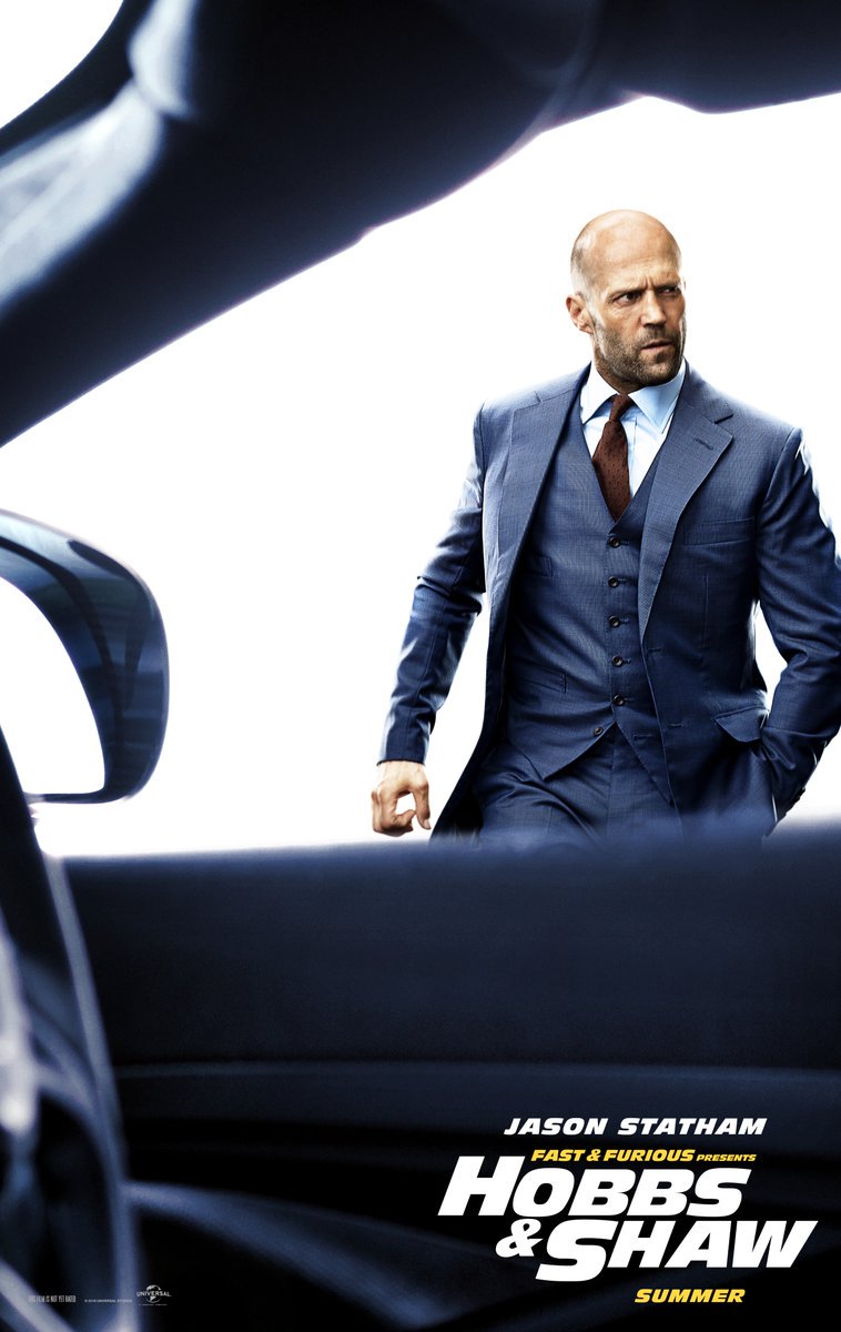 映画秘宝 على تويتر ドウェイン ジョンソン ジェイソン ステイサム主演 ワイルド スピード スピンオフ Fast Furious Presents Hobbs Shaw のキャラクターポスターが公開 イドリス エルバ ヴァネッサ カービー共演 デッドプール2 デヴィッド リーチ