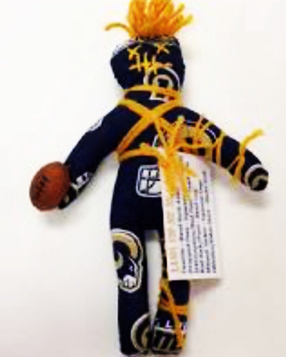VaultSafe's tweet image. The real reason the Rams lost the Super Bowl #RamsVoodooDoll #DontMakeNewOrleansFansMad #SuperBowlLIII #KarmaIsABitch
