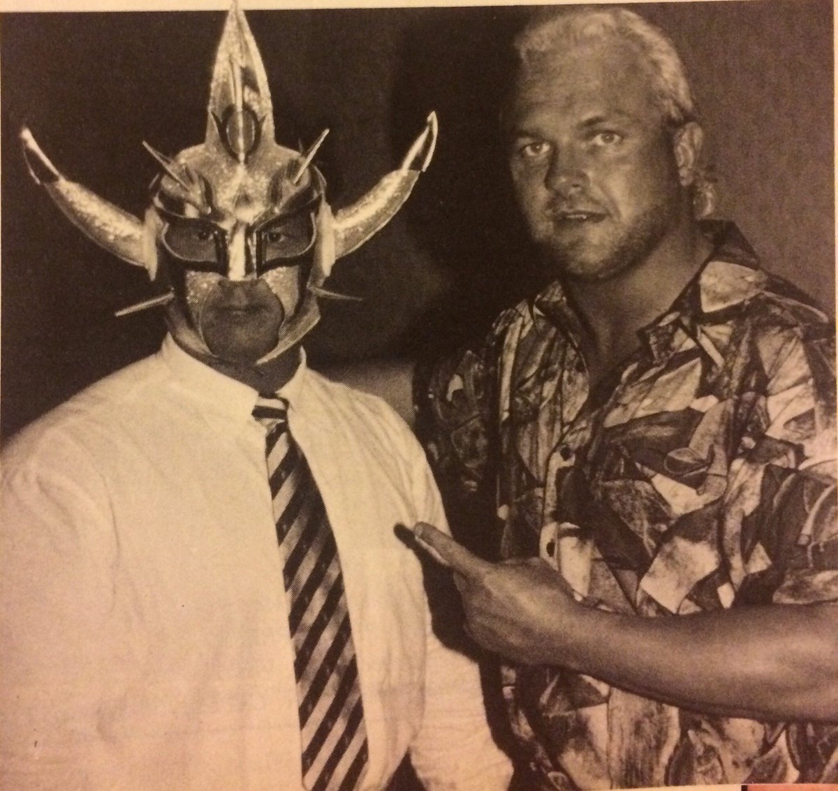 Jushin “Thunder” Liger &amp; “Hot Stuff” Eddie Gilbert