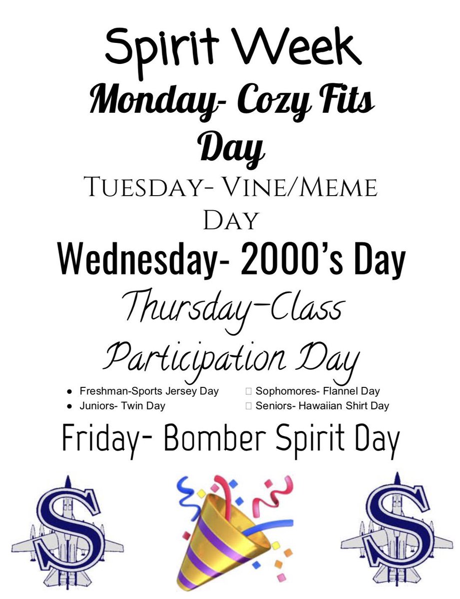 SWMHSSCouncil's tweet photo. Don’t forget your cozy fits tomorrow!!☺️ https://t.co/7FQ3yNyyMM