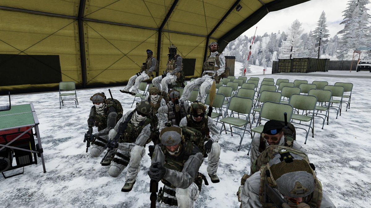PSO_PMC's tweet photo. A selfie taken after a very successful operation today! #PSOPMC #Arma3 https://t.co/AoskPZZHfW