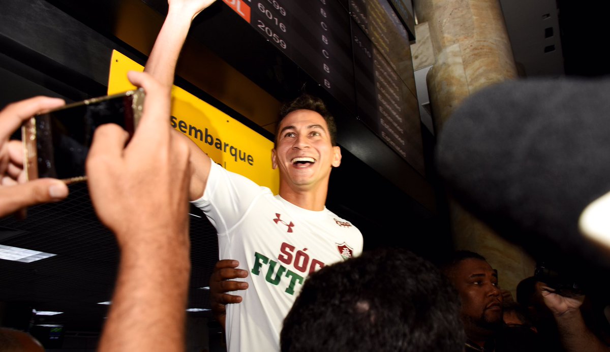 FluminenseFC's tweet photo. Aquele sorriso! 🇭🇺 #Gansou
📷: Mailson Santana/FFC https://t.co/UGBGxhcw1p