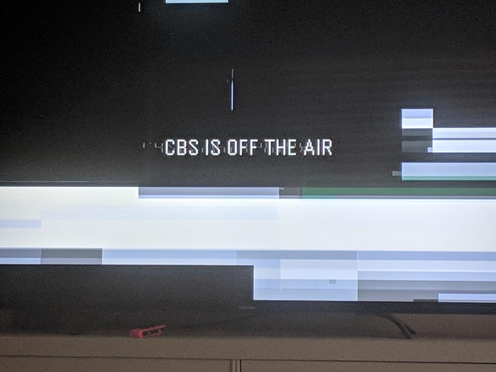 CynthiaPetti's tweet photo. @cbs WTF @Hulu https://t.co/negNMO4B6A
