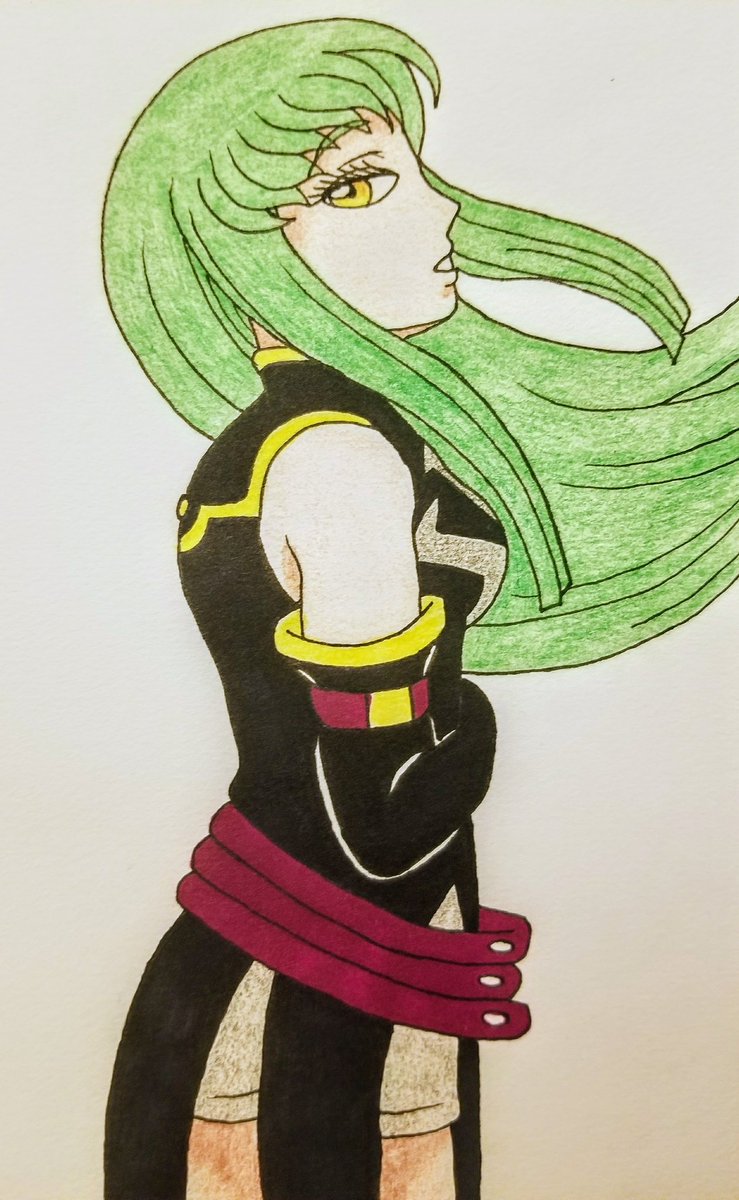 Masters of Love Day 3: C.C.
C.C. is from the anime Code Geass and has the power to make people around her fall in love with her. She also likes pizza, from what Google Images tells me. XD #MastersofLove2019 #CodeGeass #CodeGeassCC #CC #drawingchallenge