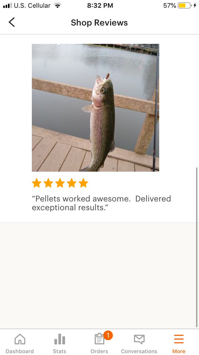 Another great review on our hatchery pellet flies. Keep on ripping lips, and thanks again for your business <a href="/Xavier_Chapa_/">Xavier Chapa</a>