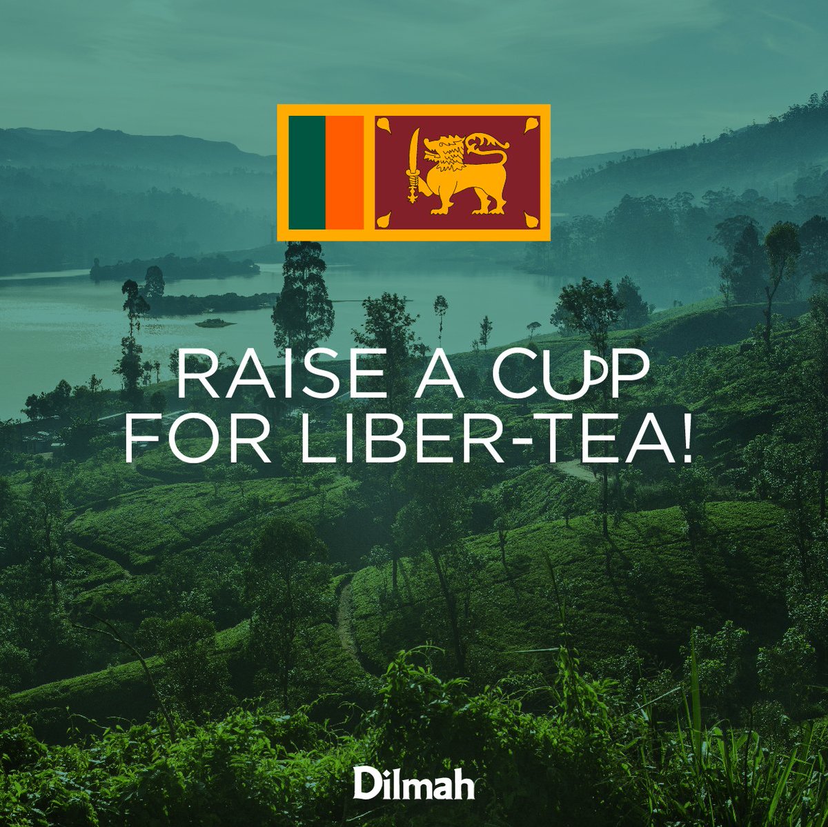 #CelebrateIndependence every day, and may your heart beat true to its nation! 
#DilmahTea #CeylonTea #RaiseaCup #SriLanka