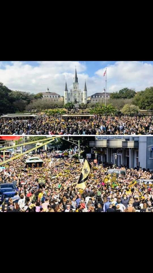 AnthonyMackie's tweet image. The nfl may have PUT their team in the SuperBowl... but we gonna celebrate the real champs! Small market teams matter!!! IMG_7865.mov #SuperBowlLIII #GoSaints #boycottsuperbowlLIII #Blessyouboys
@Saints @NFL