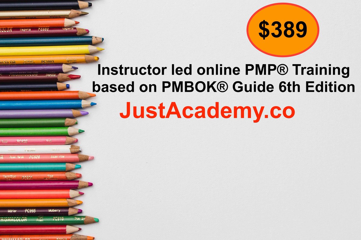 JustAcademyIN's tweet photo. Enroll Now, Pay Later
Enroll for upcoming batch and attend First Day Training session FREE. After your satisfaction, you can do payment of PMP® Training course.
9th Feb, 2019  Sat,Sun (3 Weeks)  7:30 AM to 11:30 AM PST ( $60 Discount ) 
https://t.co/xk1qxyAdH0  #PMP  #PMBOK6 https://t.co/d54e4cAD3z