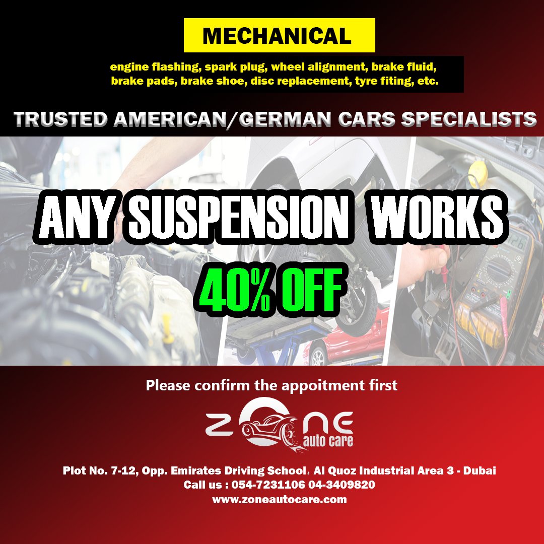 zonemultiverse's tweet photo. ZONE AUTO CARE’S

EXCITING NEW DEALS!!! 
Come and grab your deals at Zone Auto Care

https://t.co/VKlBpmEe8f

Get maximum benefits on Car wash, Detailing, Wax/polish, Oil change, Computer diagnosis, Air-Con gas, Brake jobs, etc https://t.co/BWrnYbDANT