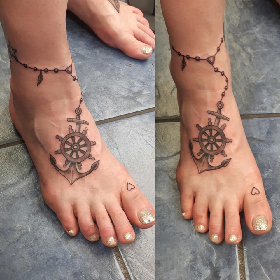 Lace Up That Foot - Ugliest Tattoos - funny tattoos | bad tattoos |  horrible tattoos | tattoo fail