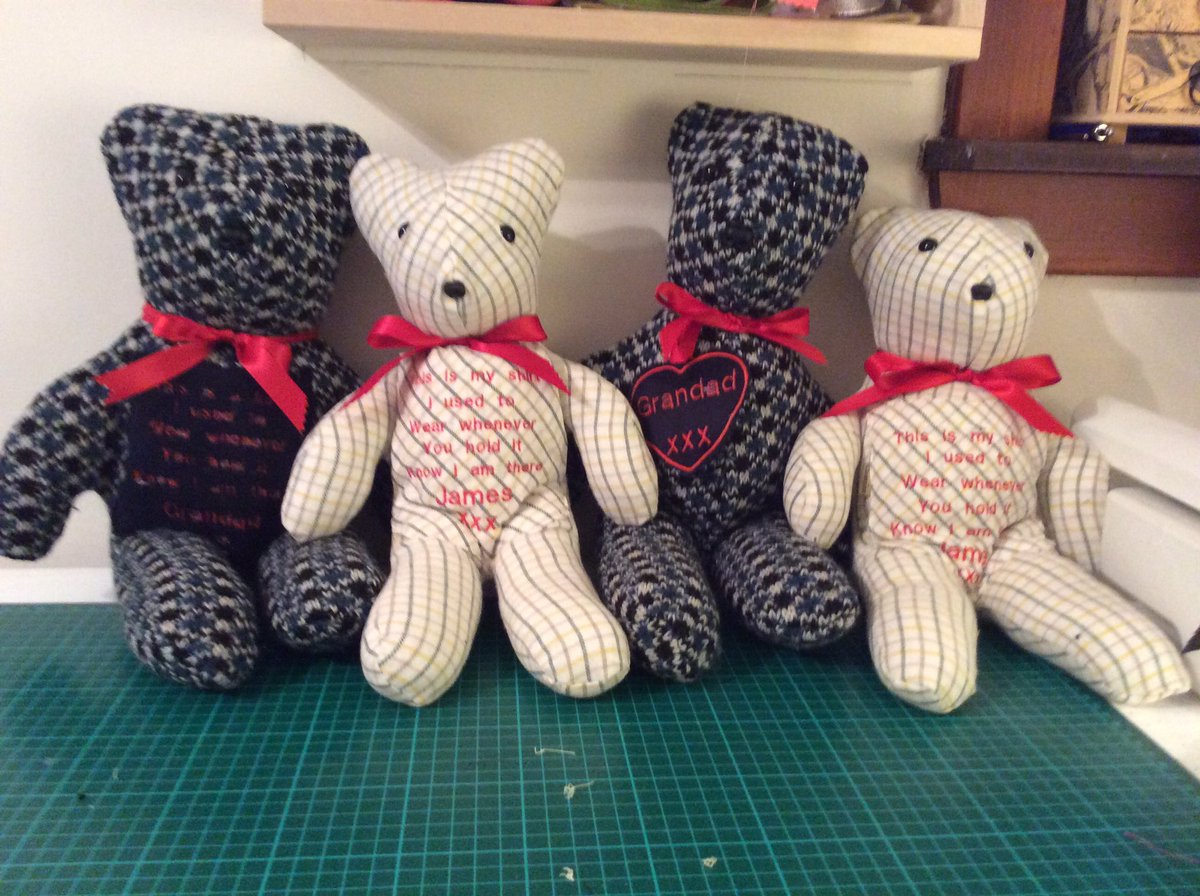 memorybears_uk's tweet image. More memory bears