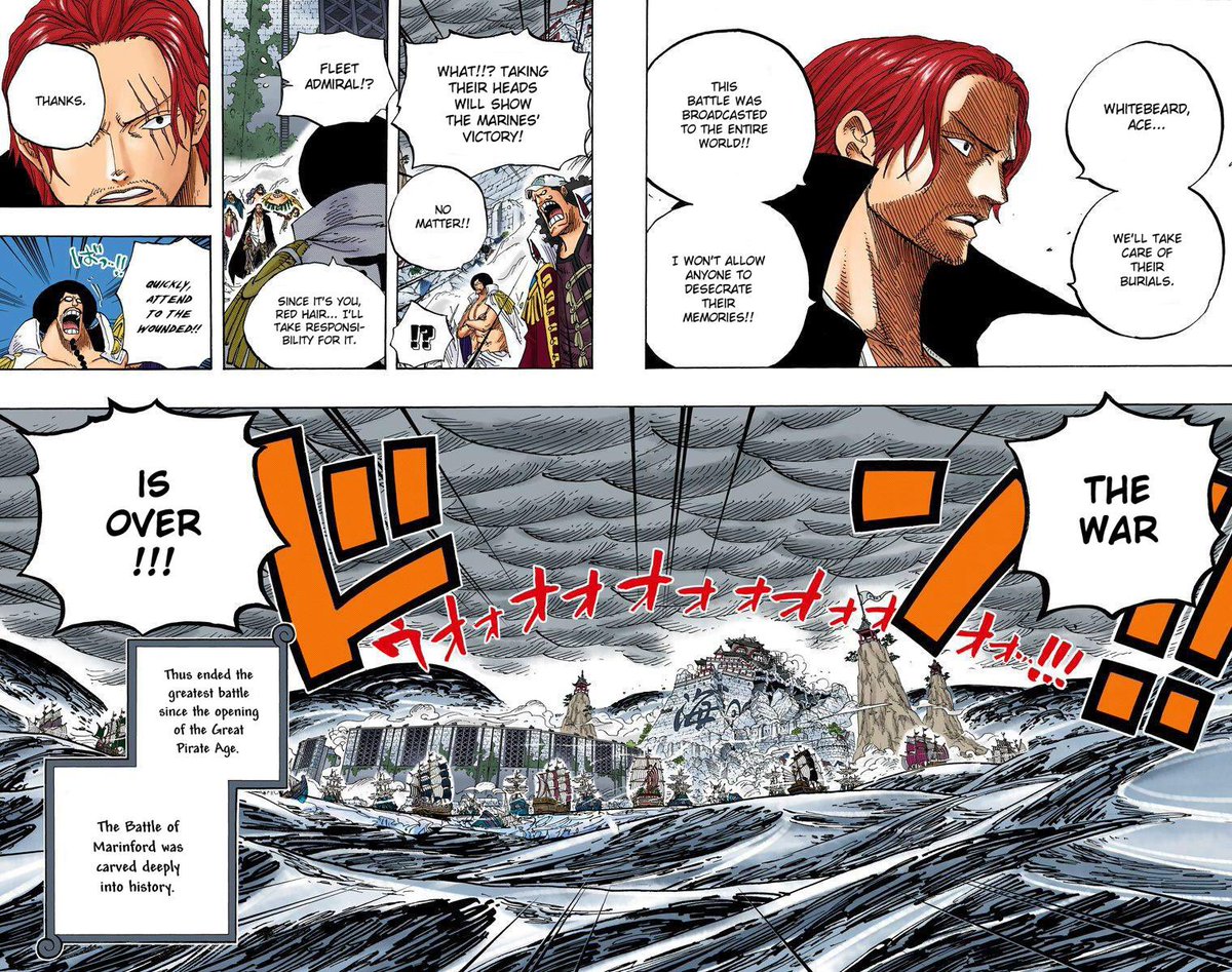 Sticker On Twitter The War Is Over Marineford 10 10 Greatest Arc In One Piece Top 5 Arcs Of Anime And Manga Stickersonepiecejourney Onepiece Https T Co Wptusxz1w6
